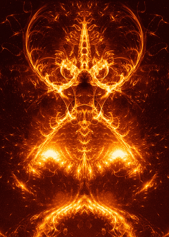 Abstract Fire Artwork 03