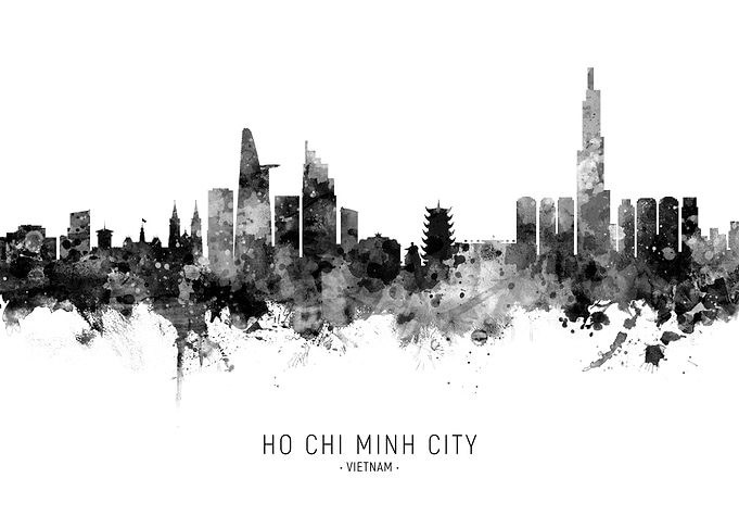 Ho Chi Minh City Skyline