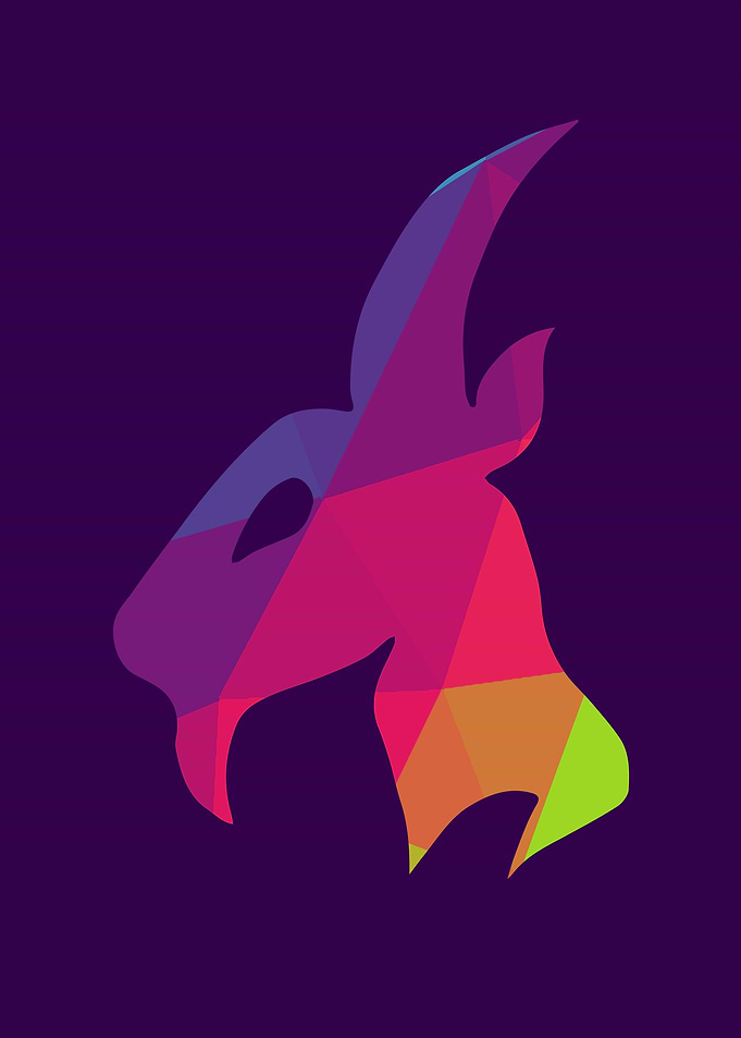 Rainbow Goat Animal 3