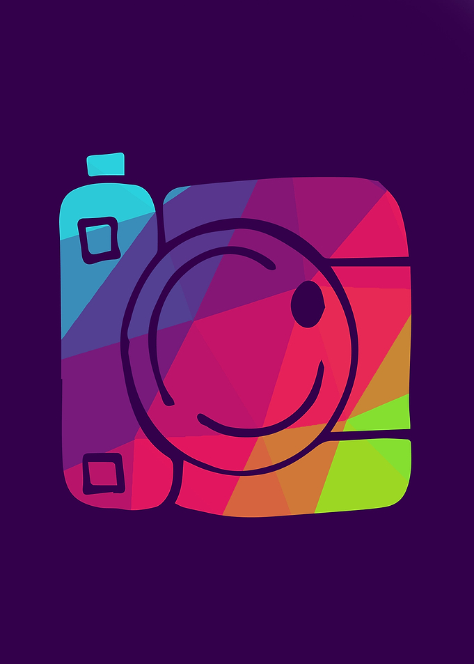 Rainbow Polygon Camera 14