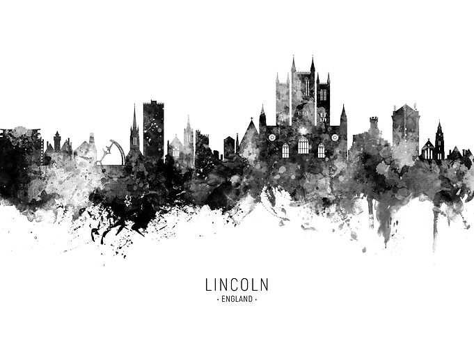 Lincoln England Skyline