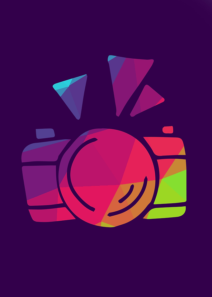 Rainbow Polygon Camera 7
