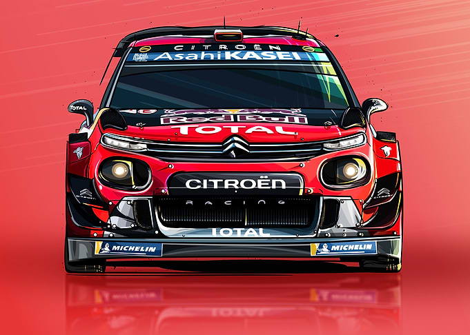 Citroen C3 WRC Artwork