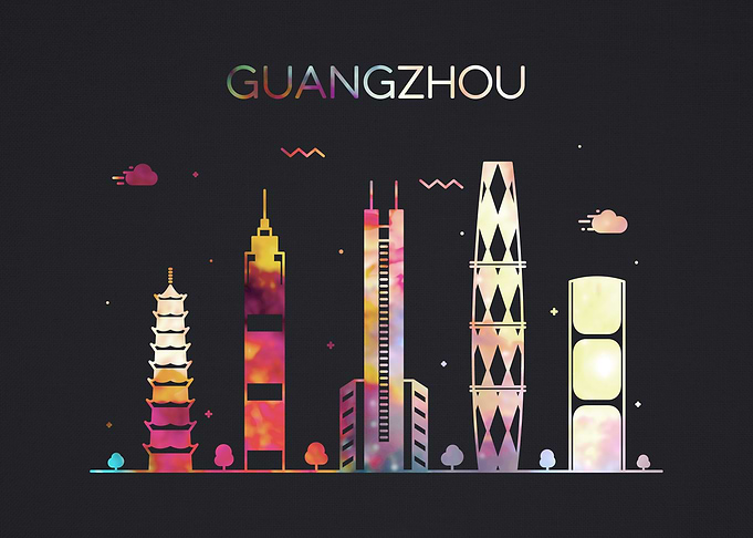 Guangzhou City Skyline Fun