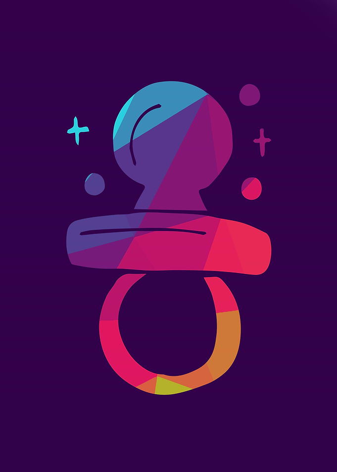 Rainbow Pacifier 8