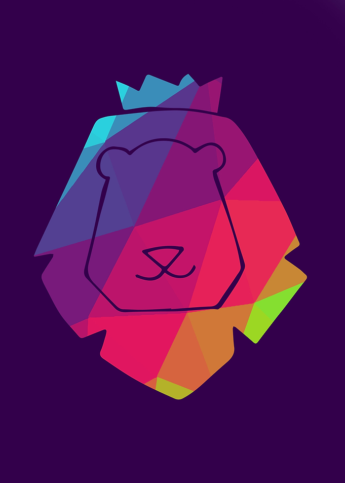 Rainbow Lion Animal 4