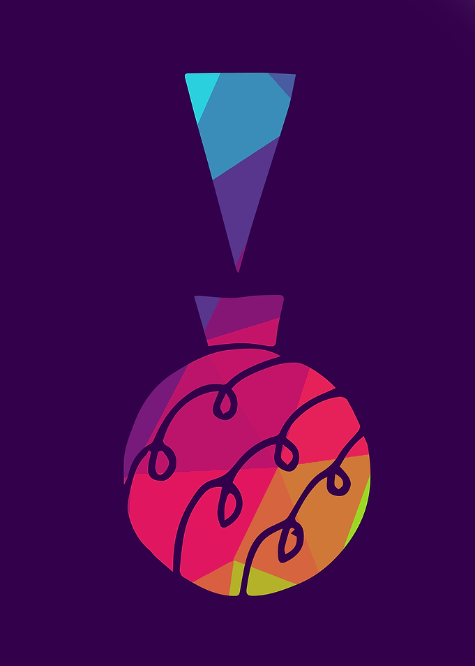 Rainbow Christmas Ball 13