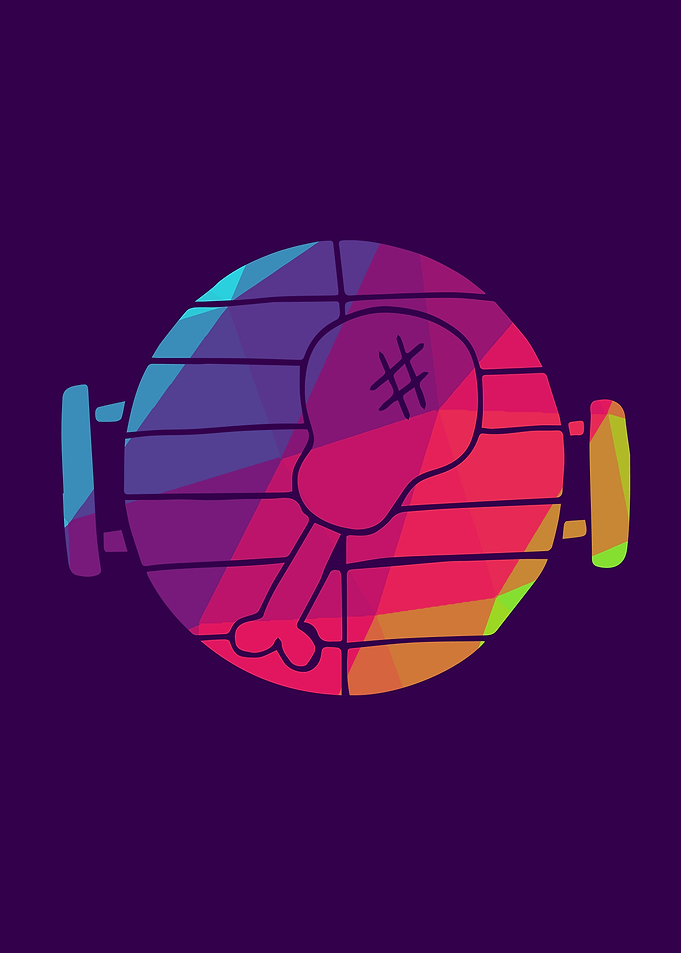 Rainbow Polygon Barbecue 9