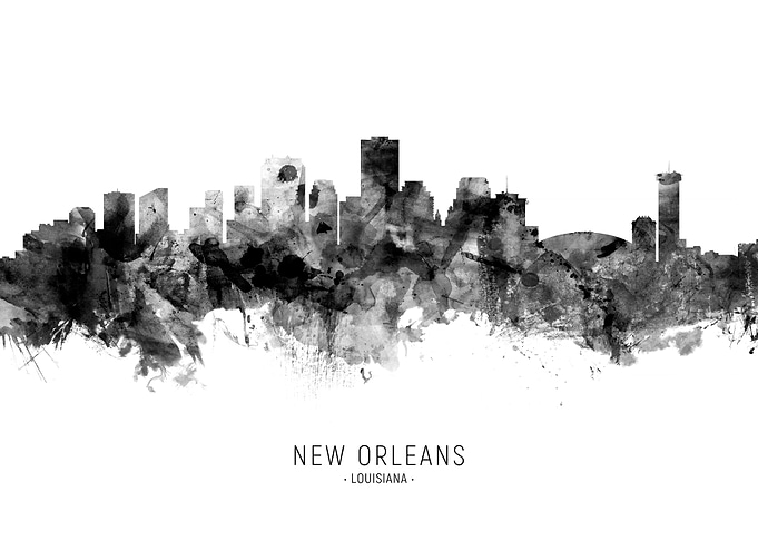 New Orleans Skyline