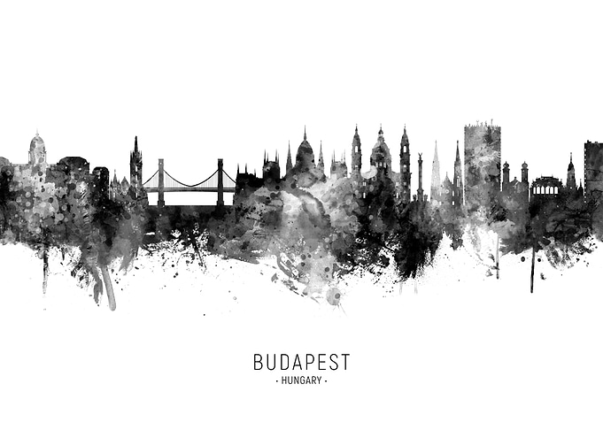 Budapest Hungary Skyline