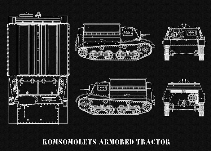 KOMSOMOLETS ARMORED TRACTO
