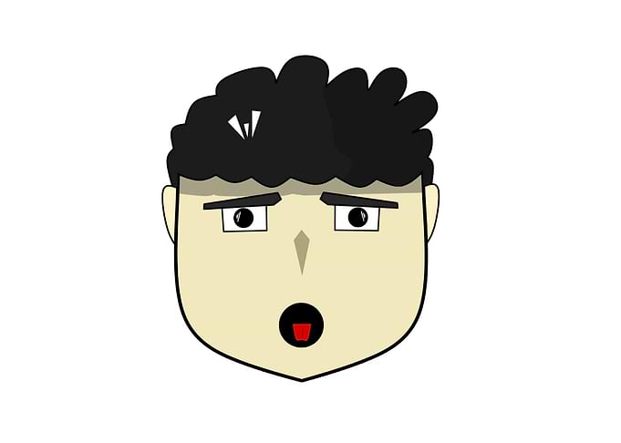 shocked facial expression