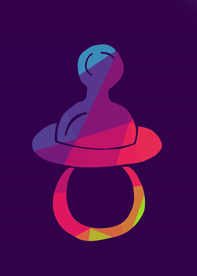 Rainbow Pacifier 12