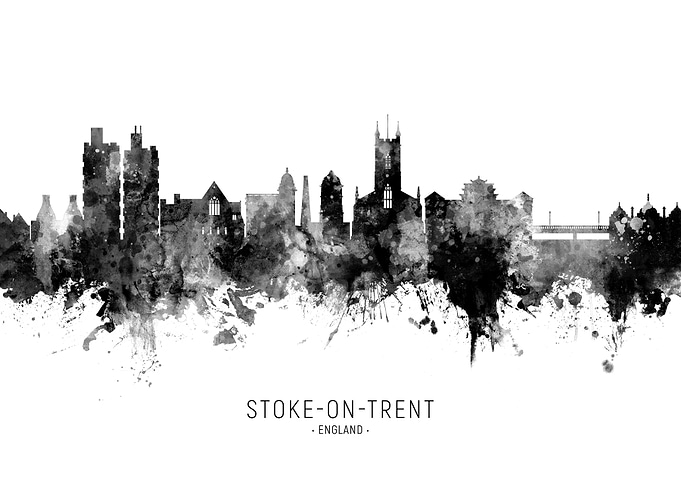 Stoke on Trent Skyline