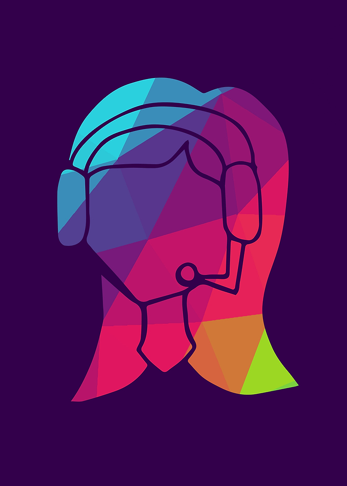 Rainbow Gamer Girl 3