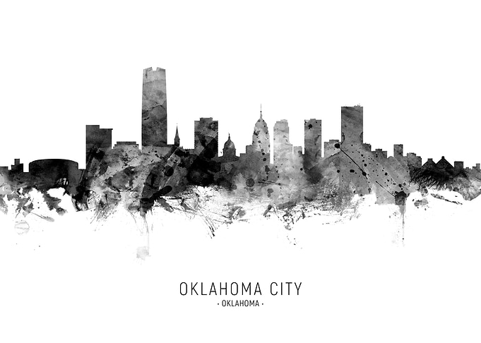 Oklahoma City Skyline