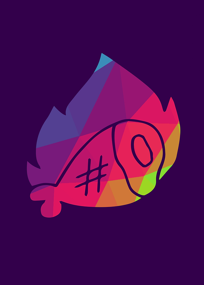 Rainbow Polygon Barbecue10