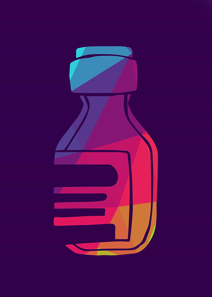 Rainbow Polygon Medicine 5