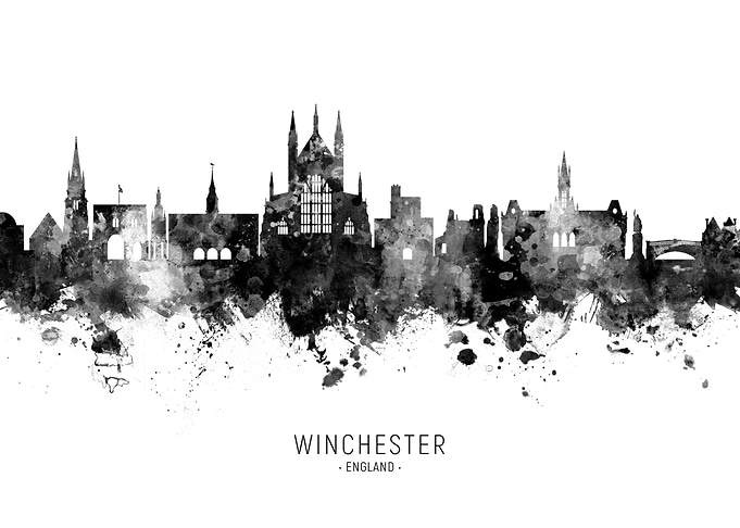 Winchester England Skyline