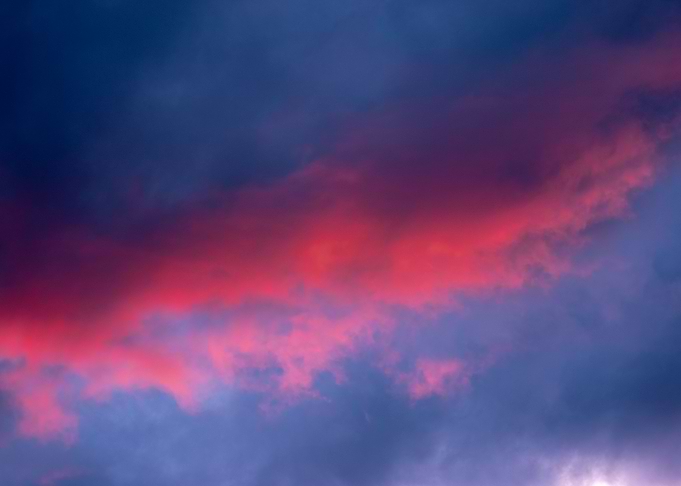 Sunset sky