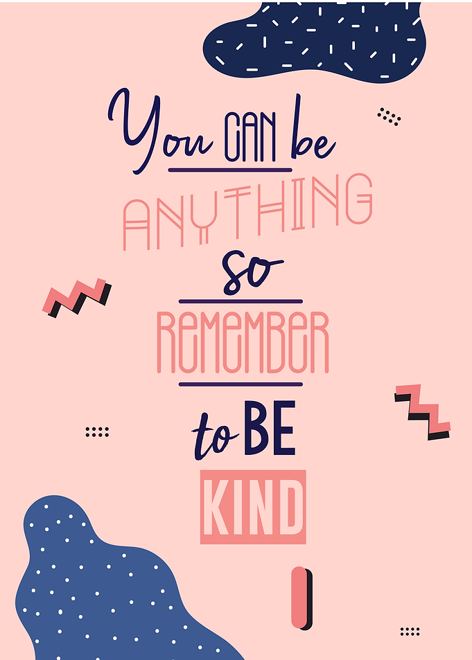 please be kind