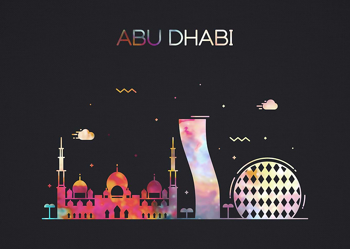 Abu Dhabi City Skyline Fun
