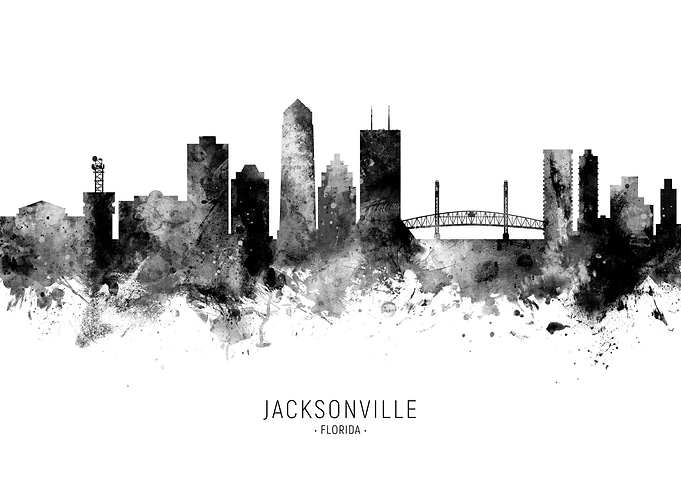Jacksonville Skyline