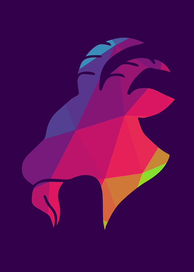 Rainbow Goat Animal 1