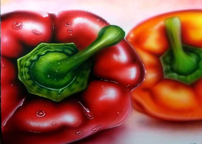 Morrones pimientos