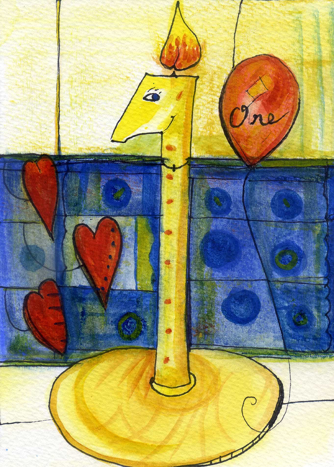 One