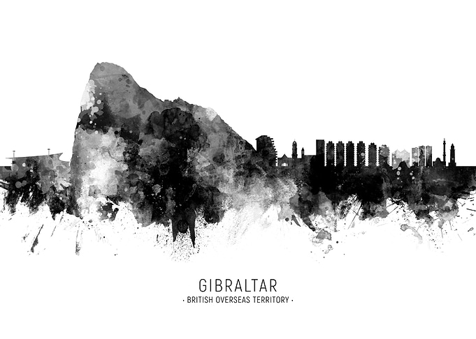 Gibraltar Skyline