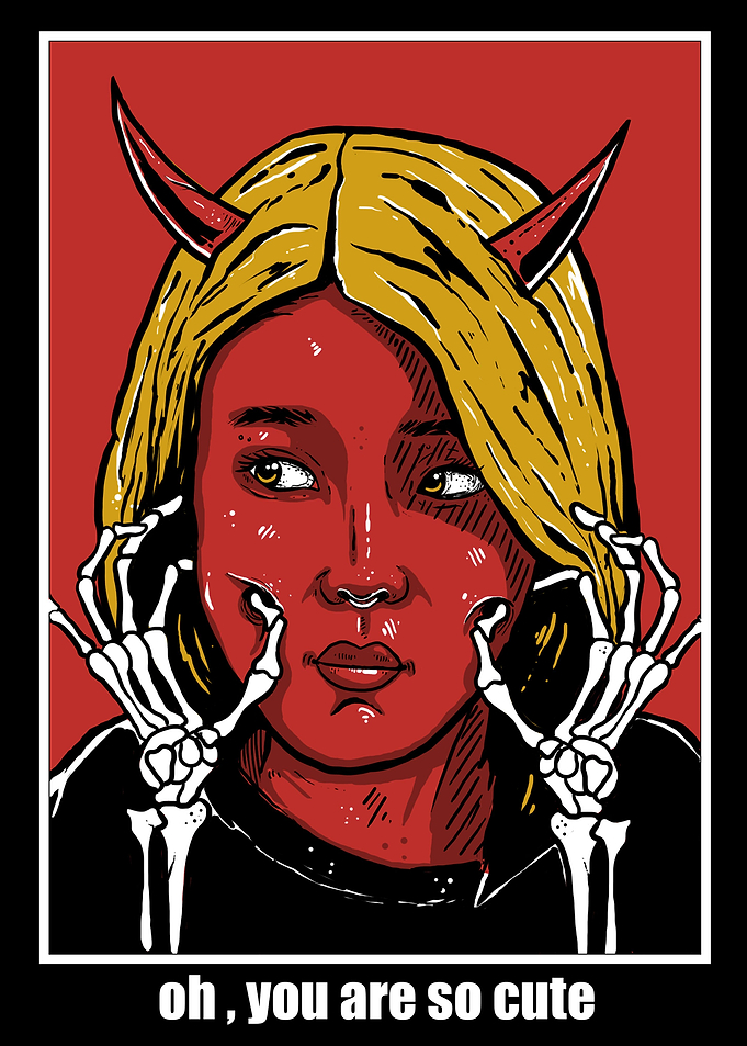 cute satan