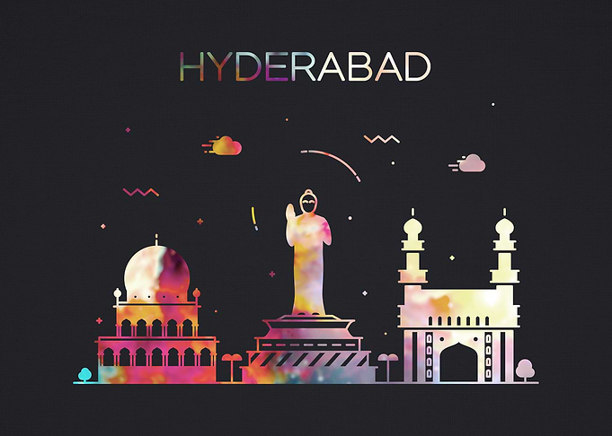 Hyderabad City Skyline Fun