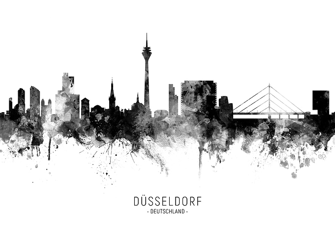 Dusseldorf Skyline