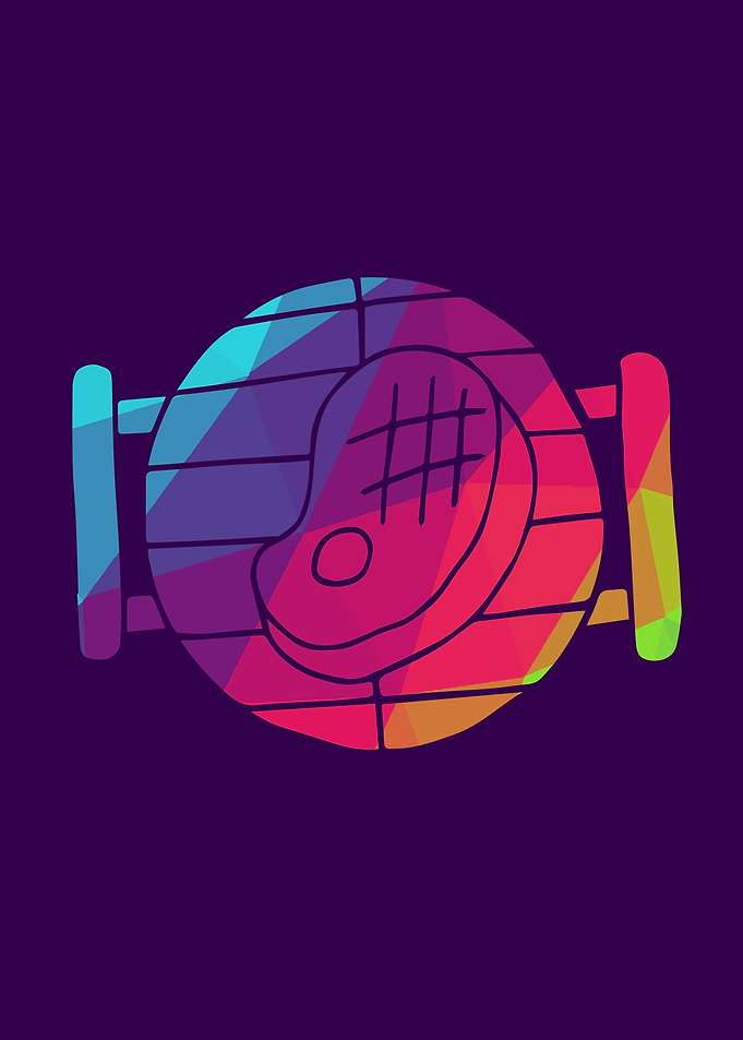 Rainbow Polygon Barbecue 2