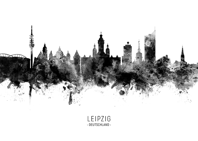 Leipzig Skyline