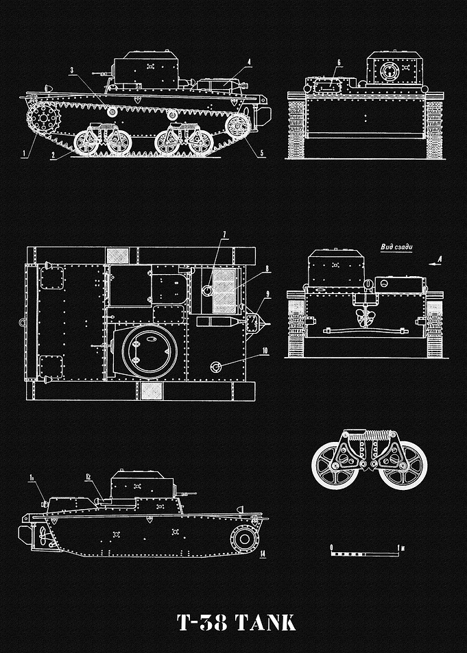 T 38 TANK