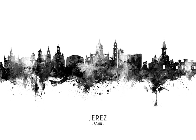Jerez Spain Skyline