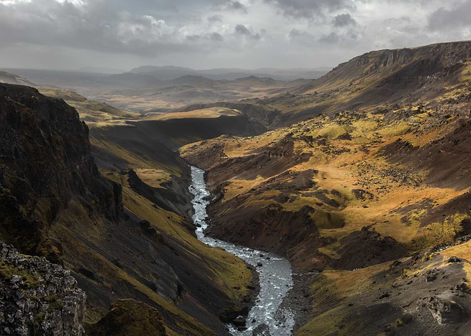 Through the gorge