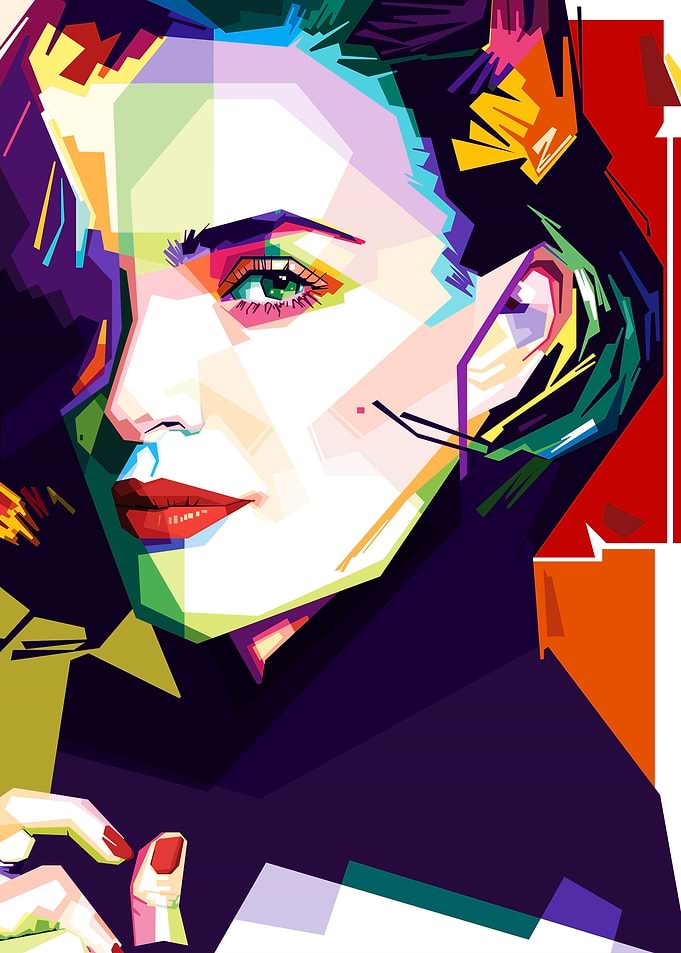 Natalia Portman Popart