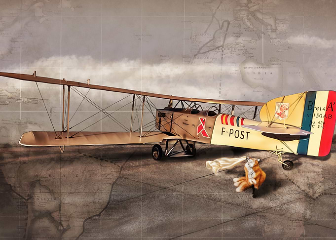 Plane BreguetXIV