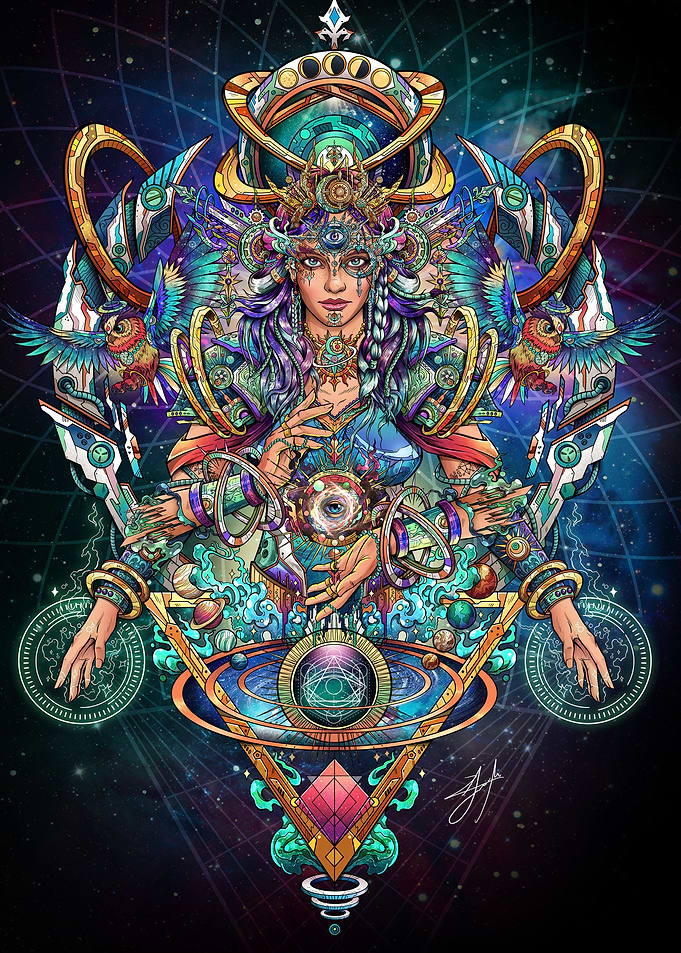 goddess of space