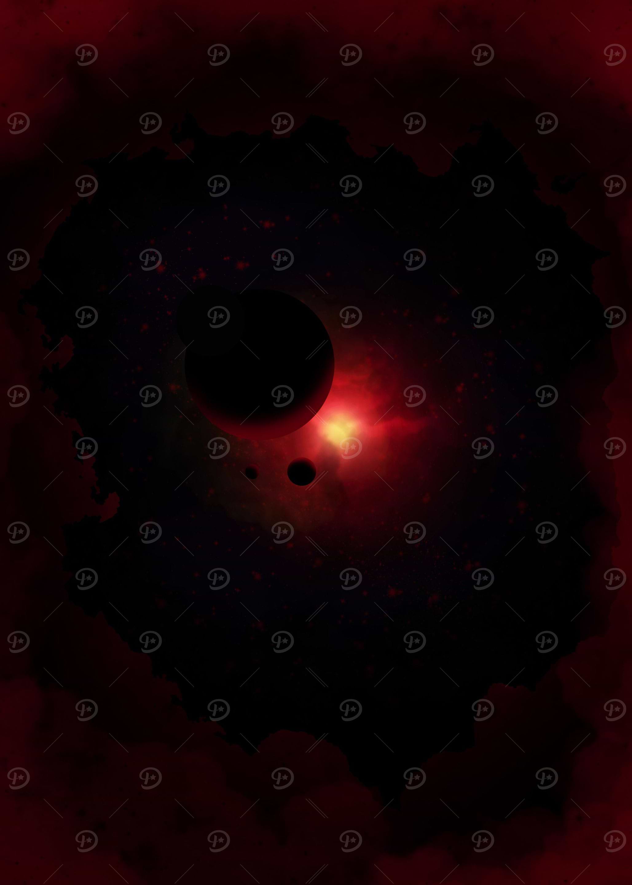 Dying Red Sun