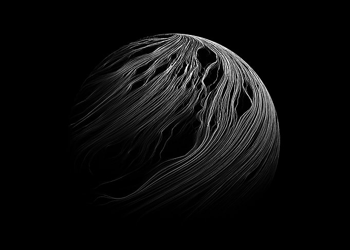 abstract planet earth