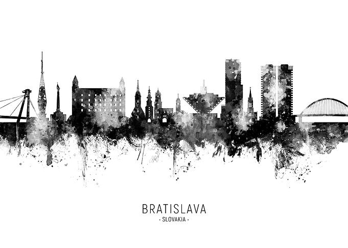 Bratislava Skyline