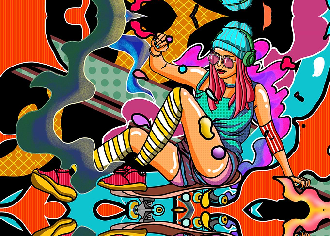 Girl hip Hop