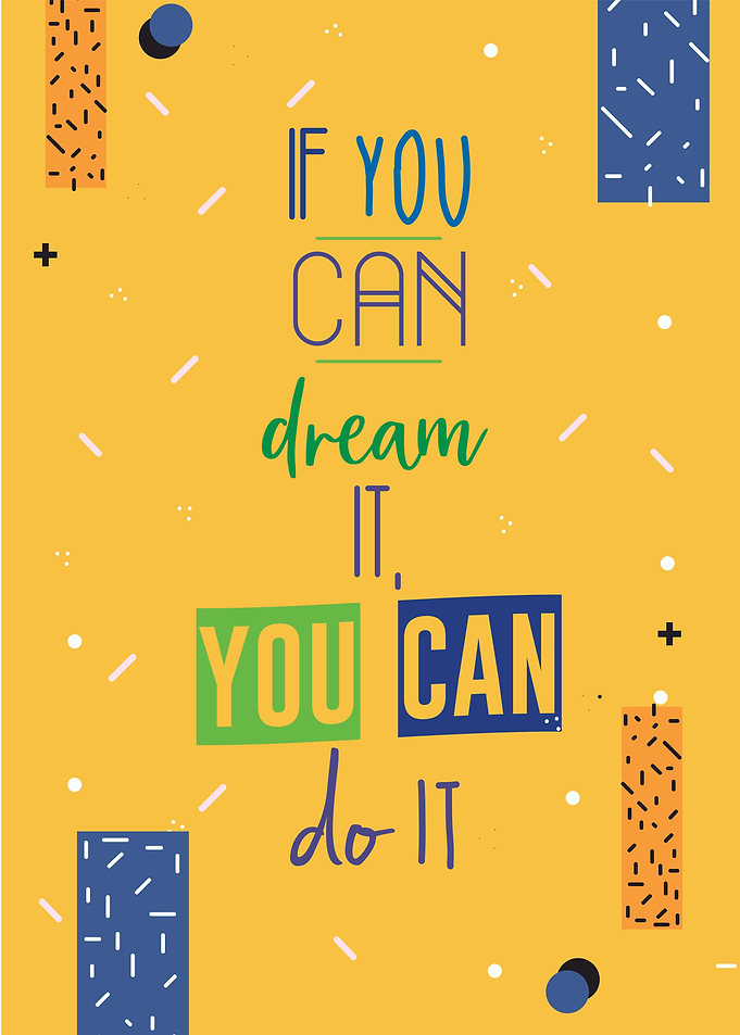 you can do it