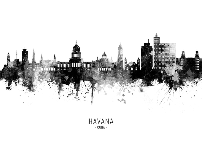 Havana Cuba Skyline