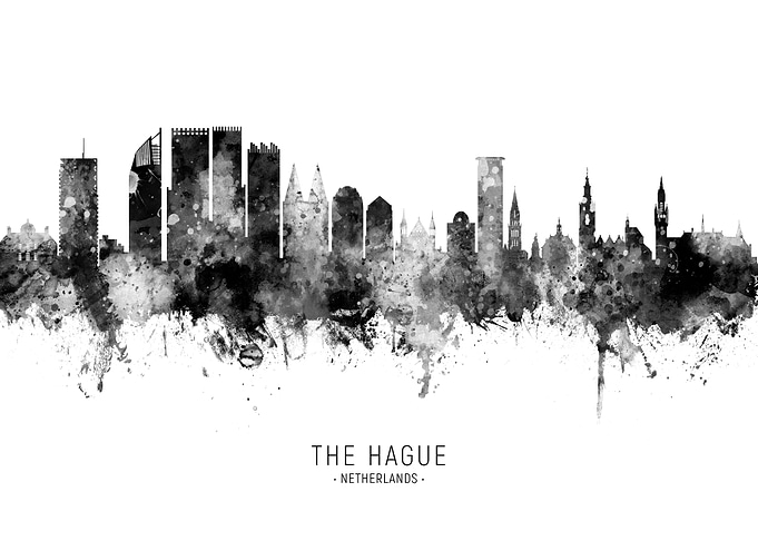 The Hague Skyline