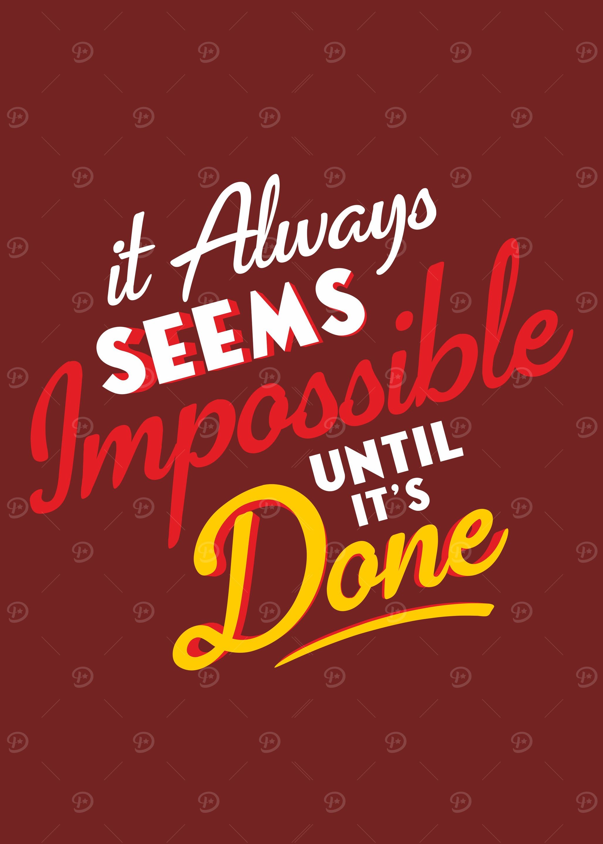 Nothing is impossible